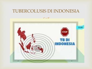 
TUBERCOLUSIS DI INDONESIA
 