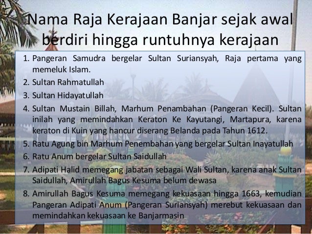 Kelompok V Si X Ak 3 Kerajaan Islam Di Kalimantan