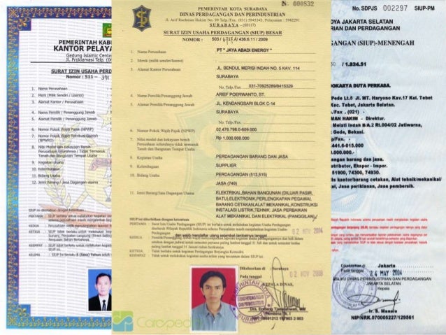 pengurusan 5 usaha prosedur surat izin prosedur badan izin pengajuan usaha