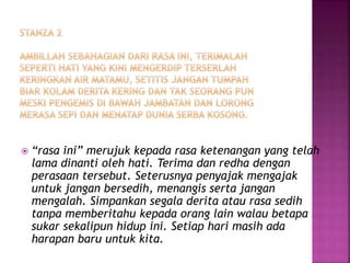 Usman Awang Kelopak Rasa