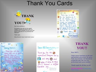 Thank You Cards 