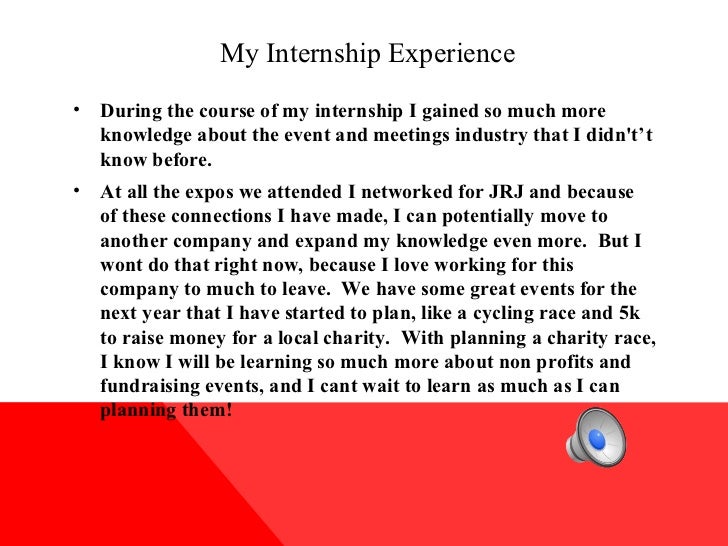 Kelsey Jennings Internship Power Point