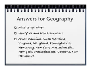 Kelsey Matt New Nation Study Guide