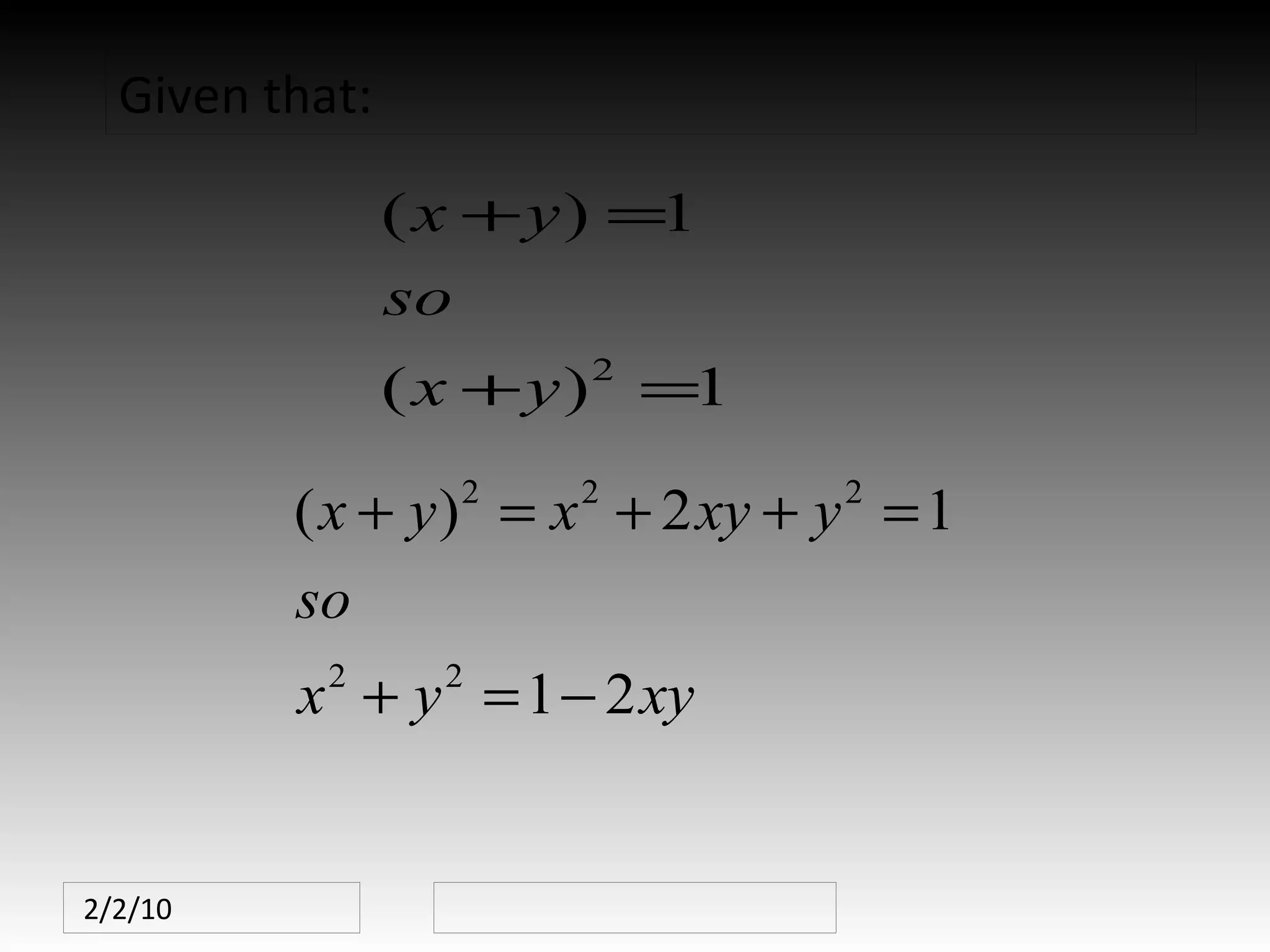 kelseys-potw-solution-ppt