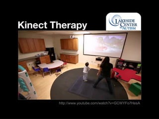 Kinect Therapy http://www.youtube.com/watch?v=GCWYFo7HesA 