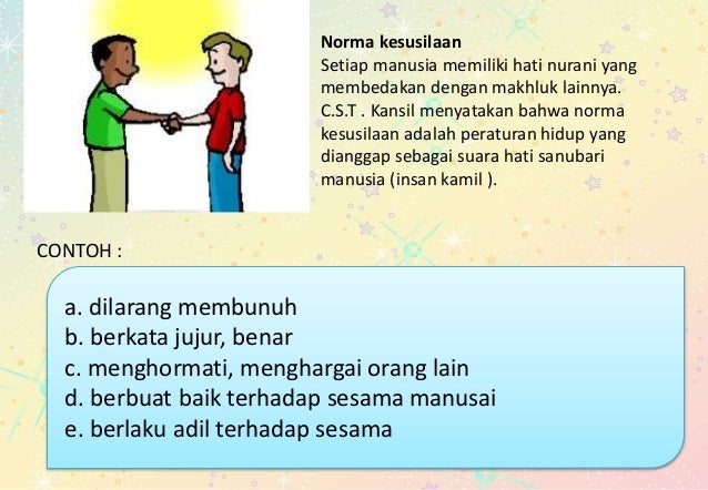 Norma Sosial sosiologi Kelas X SMA