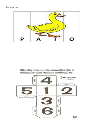 Recorte e cole:
 