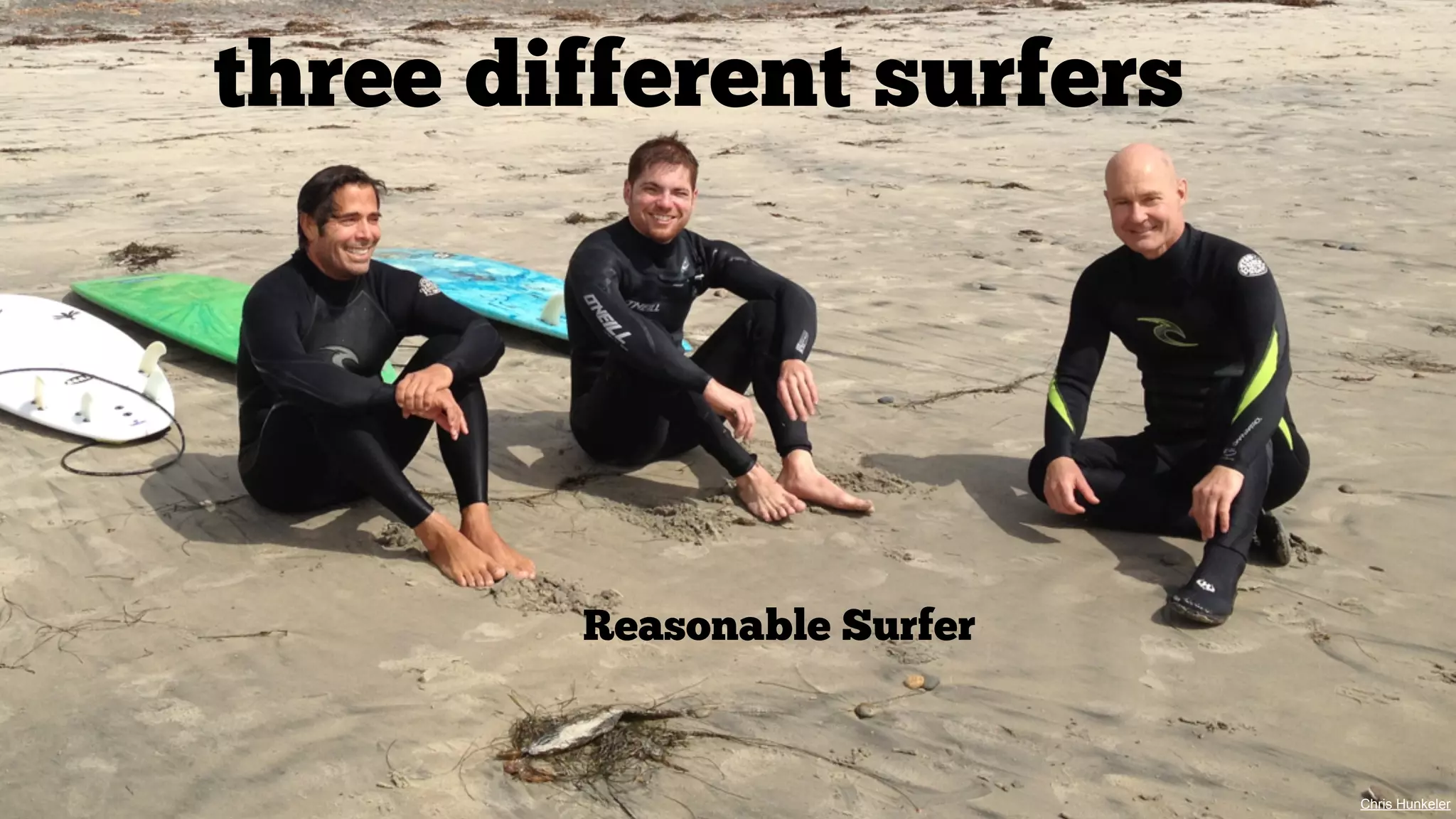 three different surfers

Reasonable Surfer

Chris Hunkeler

 