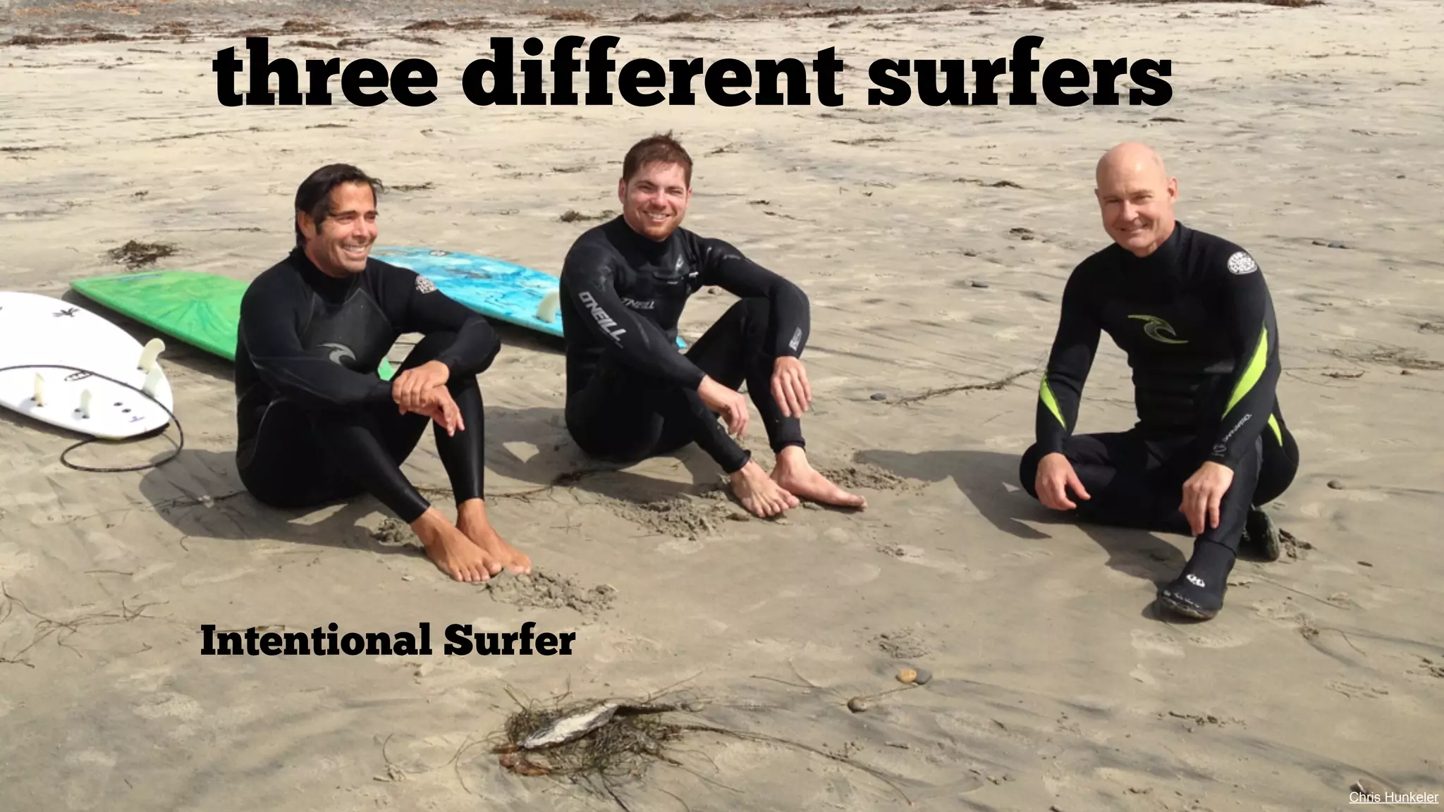 three different surfers

Intentional Surfer

Chris Hunkeler

 