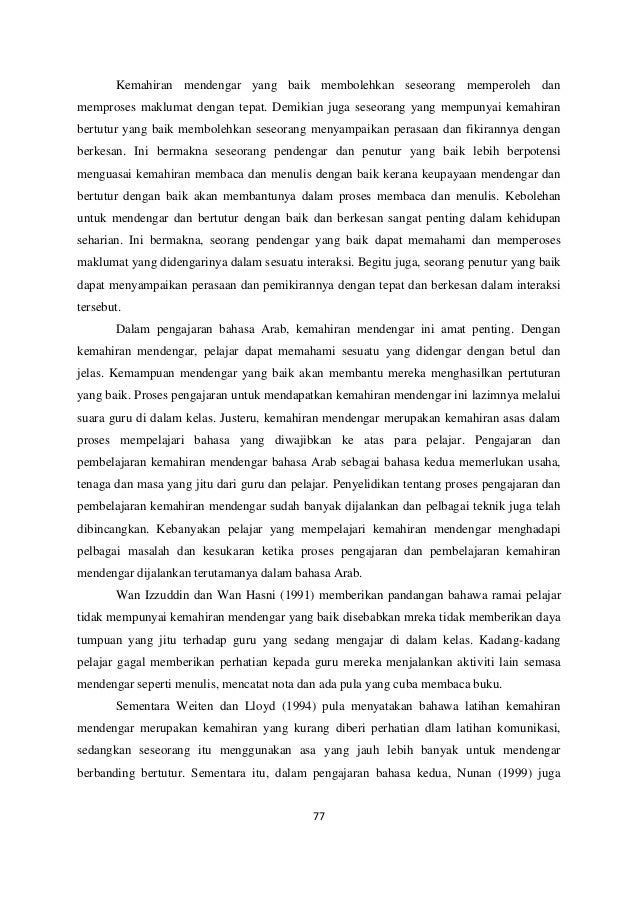 Kemahiran Bahasa Arab