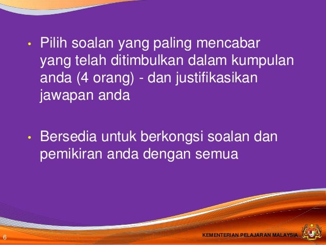 Kemahiran Berfikir Aras Tinggi (HOTS)