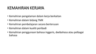 Kemahiran Kehidupan Dan Kerjaya Pptx