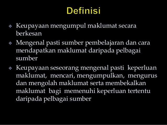 Kemahiran mencari maklumat