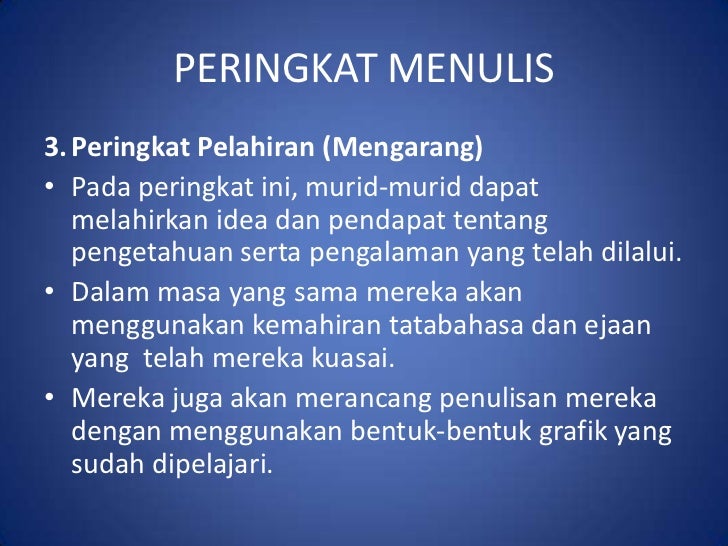 Kemahiran menulis sek.rendah Kemahiran menulis sek.rendah