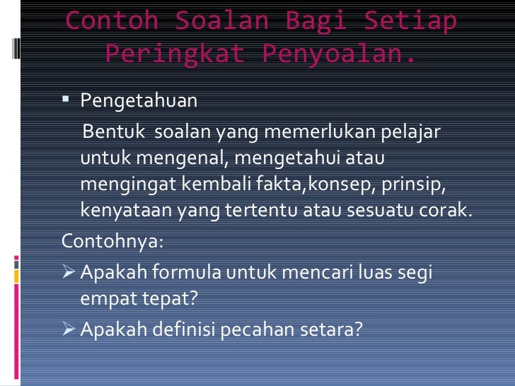 Kemahiran penyoalan