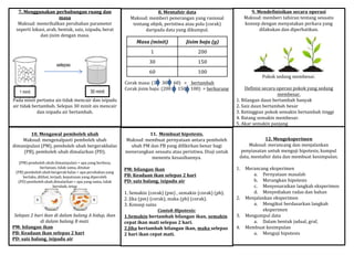 Kemahiran Proses Sains Tingkatan 2