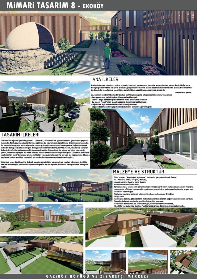 Mimari Portfolyo - Architectural Portfolio | PDF