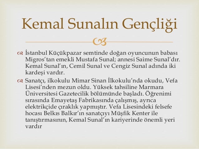 Kemal Sunal