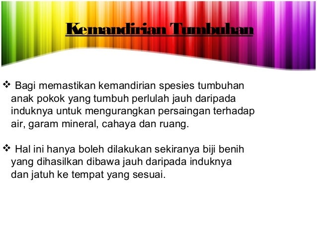 Kemandirian Spesies Hidupan
