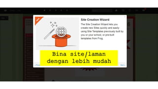Bina site/laman
dengan lebih mudah
 