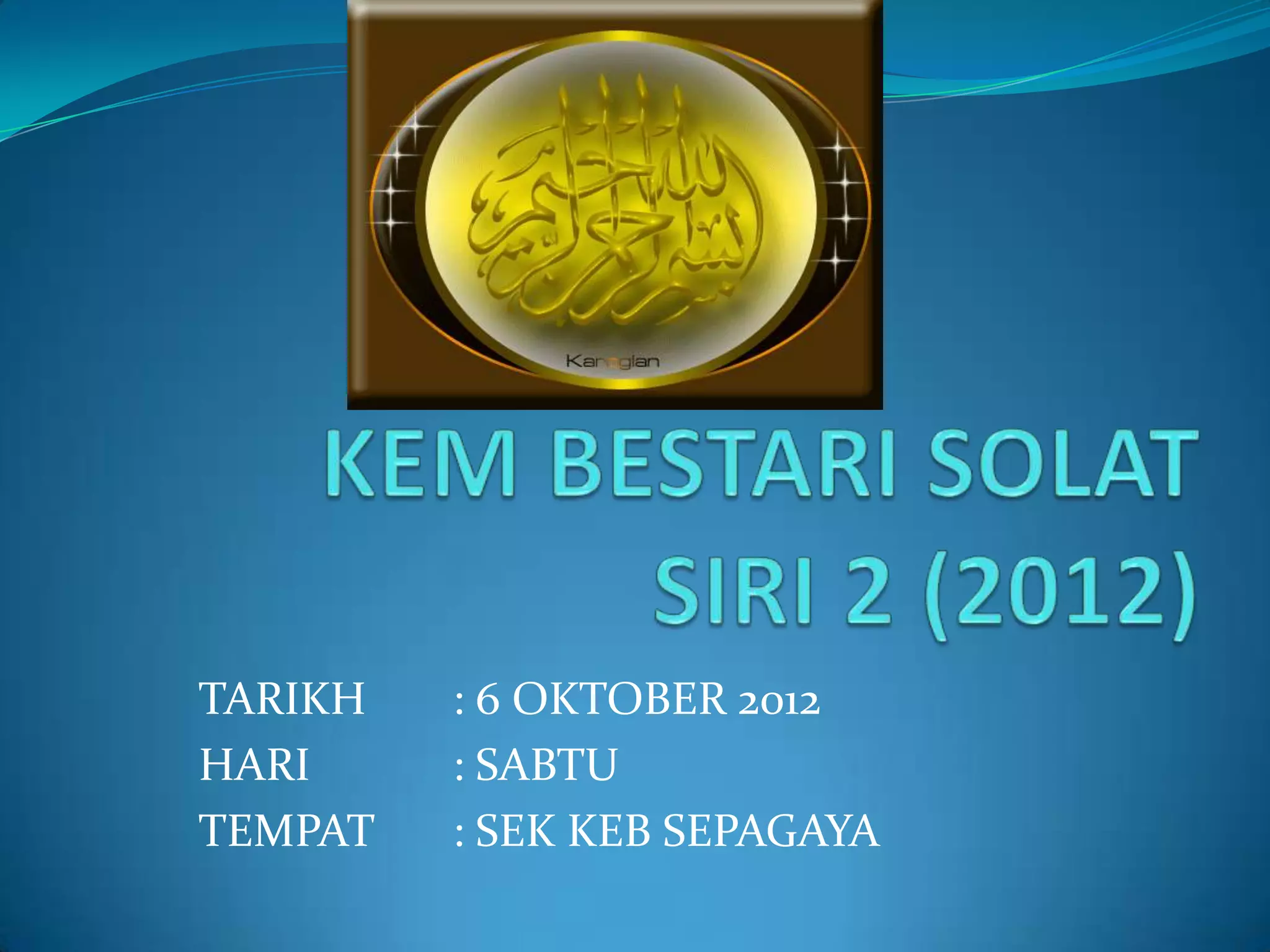 Kem bestari solat PPT