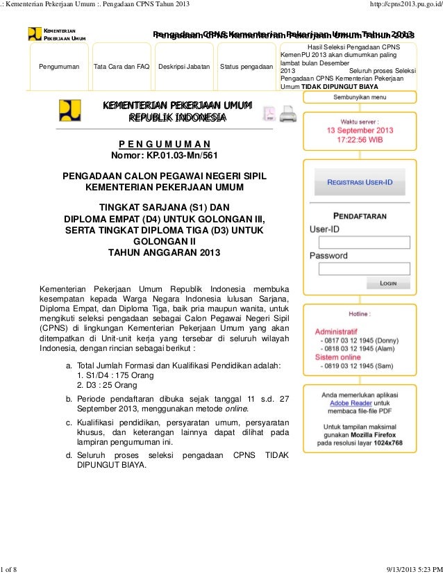 Kementerian pekerjaan umum republik indonesia [pu net]