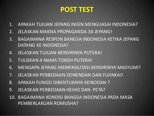 Apa Tujuan Jepang Menguasai Indonesia Mudah Apa Tujuan Jepang Menguasai Indonesia Mudah