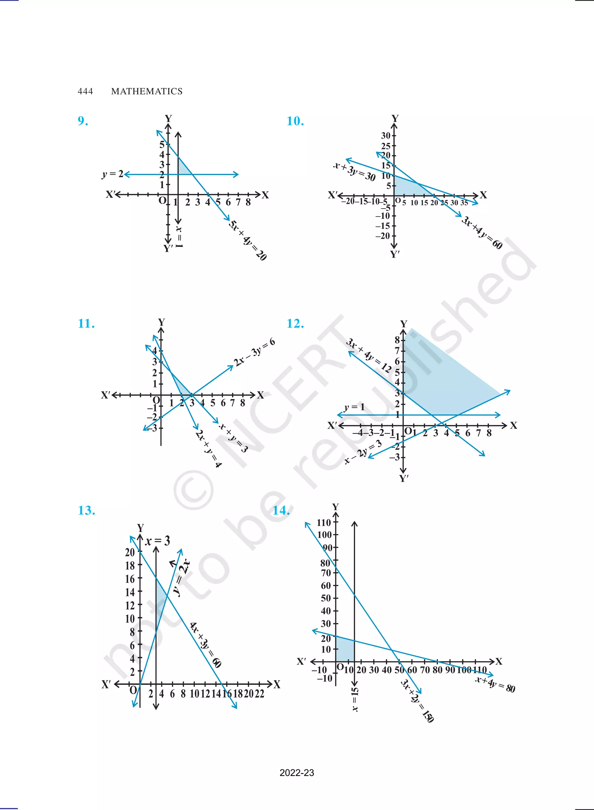 444 MATHEMATICS
9. 10.
11. 12.
13. 14.
2022-23
 
