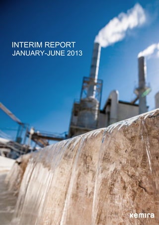 INTERIM REPORT
JANUARY-JUNE 2013
 
