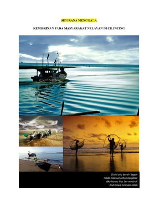 Kemiskinan Pada Masyarakat Nelayan Di Indonesia