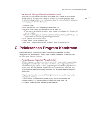 Kemitraan sekolah dengan keluarga dan masyarakat | PDF