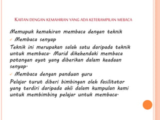 Kem membaca(aktiviti:radio rosak)