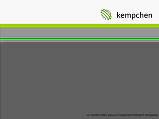 A member of the group of independent Klinger® companies
 