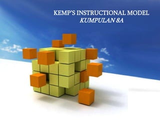 KEMP’S INSTRUCTIONAL MODEL
          KUMPULAN 8A




 Free Powerpoint Templates
                             Page 1
 