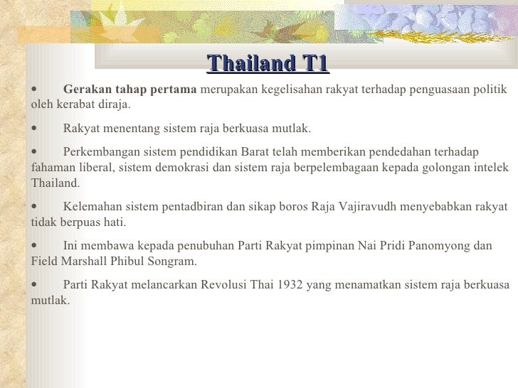 Kemunculan & Perkembangan Nasionalisme di Asia Tenggara