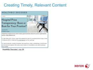 Manage and Measure Your Brand Perception -- Ken Ericson, Xerox