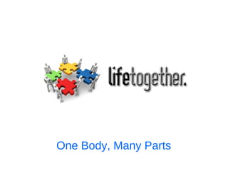 One Body, Many Parts 
