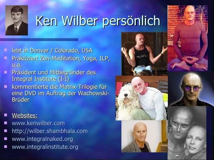 Ken Wilber Werksübersicht