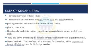 Kenaf spinning | PPTX | Needlework | Arts and Crafts