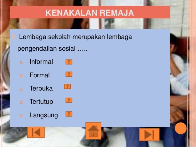 Kenakalan Remaja PPT