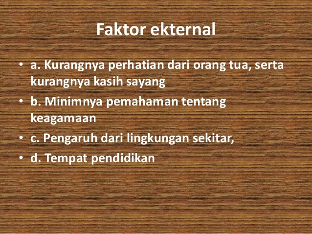 Kenakalan remaja dan permasalahannya ppt