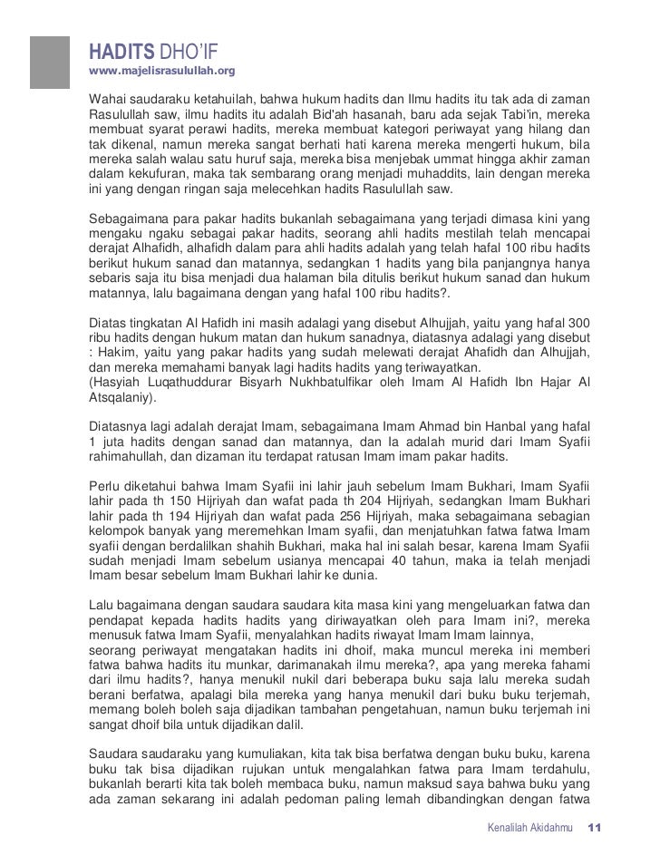 Kenalilah akidahmu-al-habib-munzir-al-musawa