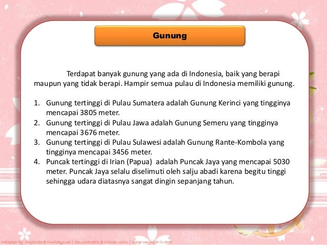 Kenampakan Alam Dan Buatan Serta Pembagian Waktu Di