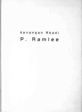 Kenangan Abadi P. Ramlee oleh Ramli Ismail