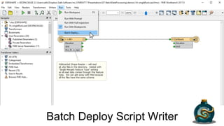 Batch Deploy Script Writer
 