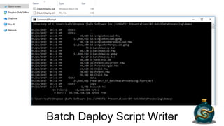 Batch Deploy Script Writer
 