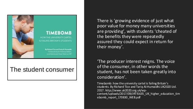 Ken Chad The student consumer and the rise of etextbook