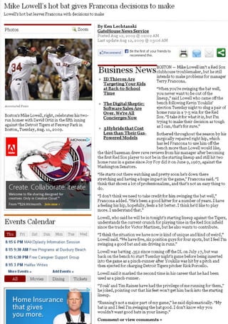 Red Sox clipping
