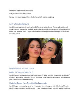 Kendall Jenner Biography The Celeb Post.pdf
