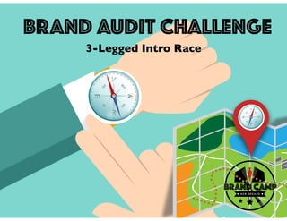 BRAND AUDIT CHALLENGE
3-Legged Intro Race
 